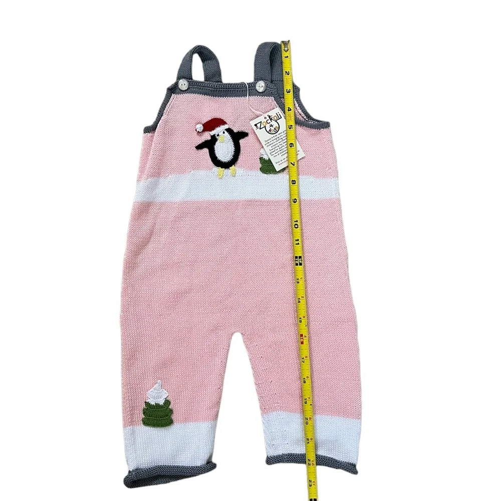 Zackali-4-kids 12M hand made overall NWT